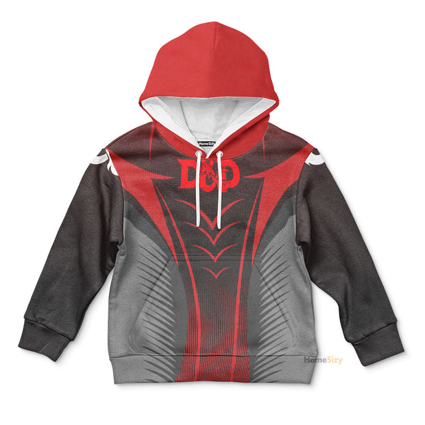 3D Dungeons And Dragon Custom Cosplay Costume Kid Hoodie QT212514Hf