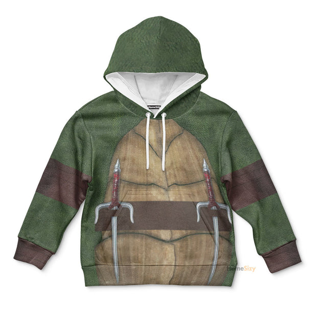 3D Raphael Raph TMNT Custom Cosplay Costume Kid Hoodie Ver1 QT209083Hf