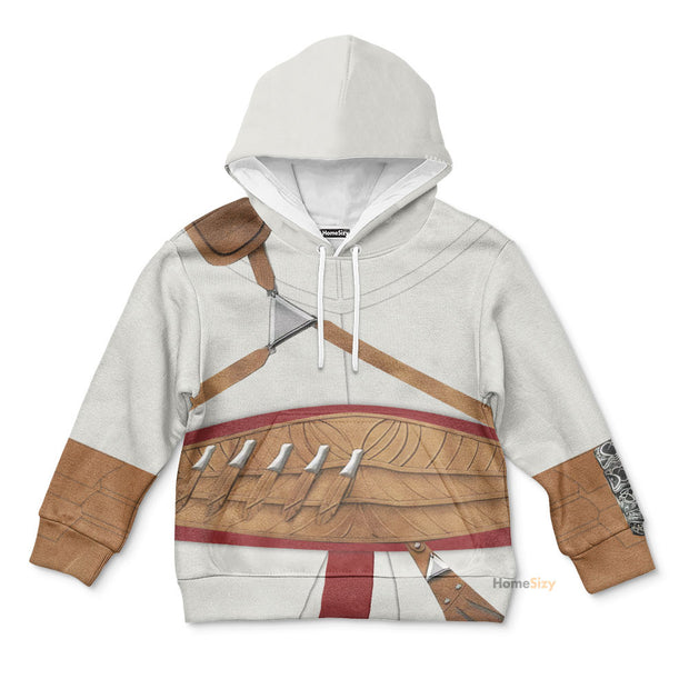 Altair Ibn-La_Ahad Assassin's Creed Custom Cosplay Costume Kid Hoodie QT301332Hg