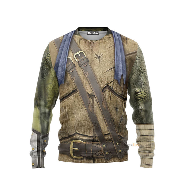 3D Leonardo TMNT Leo Blue Custom Cosplay Costume Sweatshirt QT209478Hf