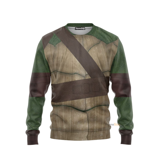 3D Donatello TMNT Don Donnie Custom Cosplay Costume Sweatshirt QT208136Hf