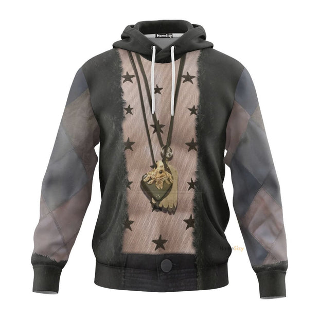 3D Movie Umbrella Academy Klaus Custom Cosplay Costume Hoodie QT210421Hf