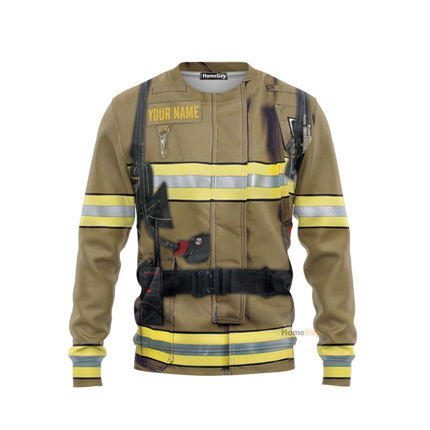 Cosplay Firefighter Custom Sweatshirt QT210423Hg