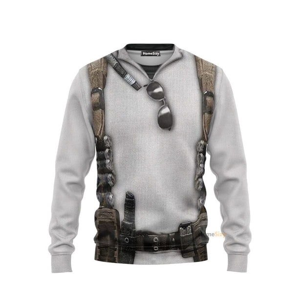Call Of Duty Captain Soap MacTavish Custom Cosplay Costume Sweatshirt QT209560Hf