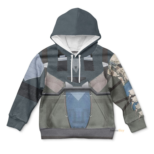 Cosplay Destiny 2 Hunter Custom Kid Hoodie QT209488Tf