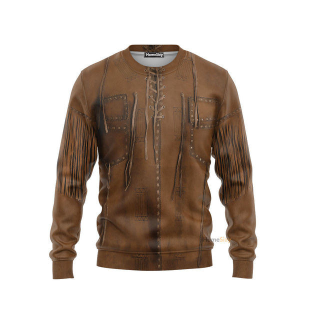Cowboy Jacket No26 3D Deluxe Custom Cosplay Costume Sweatshirt QT303078Hf