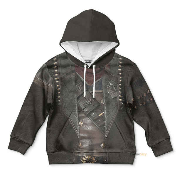 Cowboy Jacket No24 3D Deluxe Custom Cosplay Costume Kid Hoodie QT208664Hf