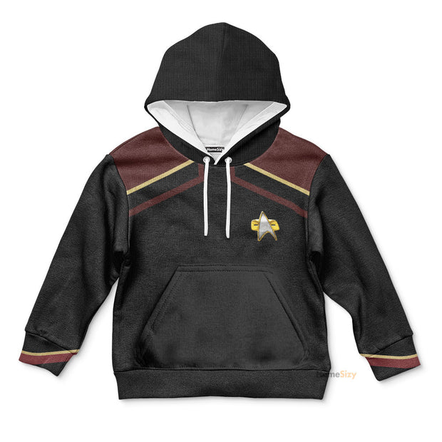 3D SaTr Picard 2020 Present Red Kid Hoodie QT304057Hf STHS014