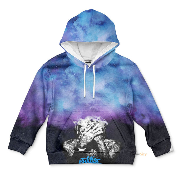 Wiz Khalifa Smoking Kid Hoodie QT211699Hf
