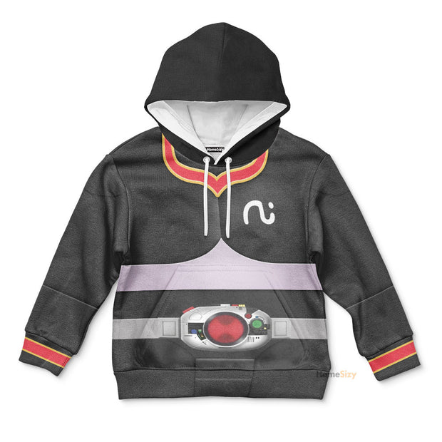 3D Kamen Rider ZKack RX Custom Cosplay Costume Kid Hoodie QT307107