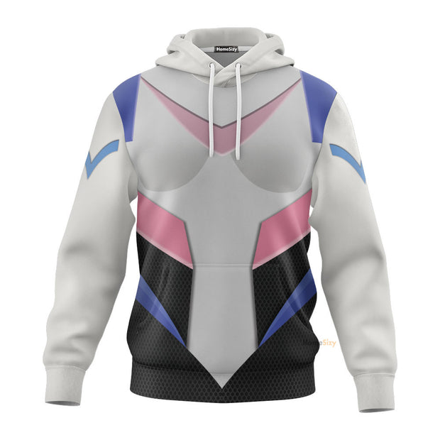 3D Voltron Legendary Defender Princess Alura Armor Custom Cosplay Costume Tshirt Hoodie QT308615