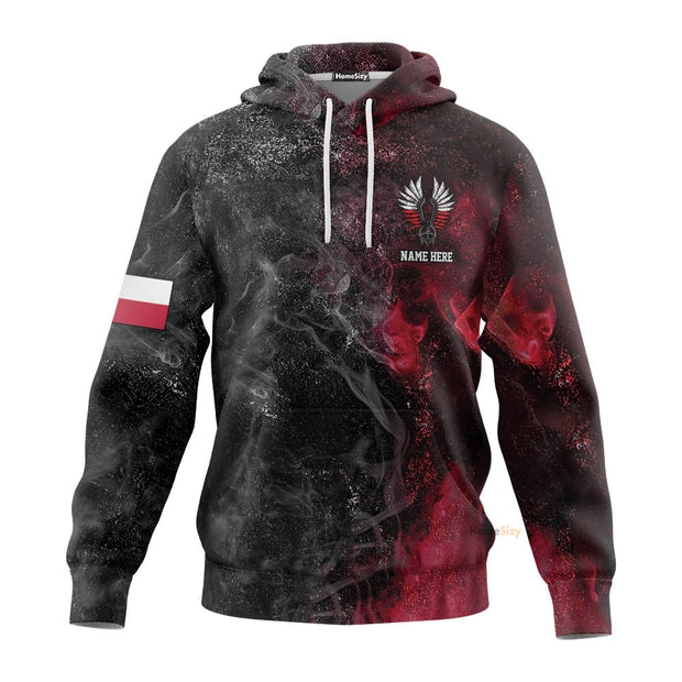 Hussars All over Hoodie 3d Smoke Style QT308785