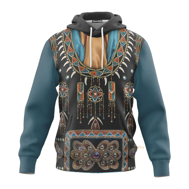 3D Elvis Presley Alpine Suit Custom Cosplay Costume Hoodie QT211465
