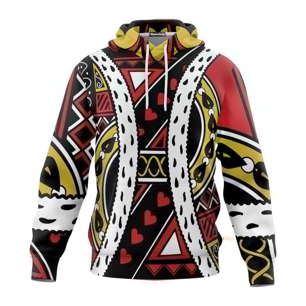 3D King of Hearts Charles Custom Cosplay Costume Tshirt Hoodie QT210315Tf