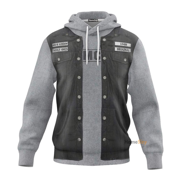 QT204315Lb Custom Cosplay Costume Sons Of Acheron Hoodie 3D