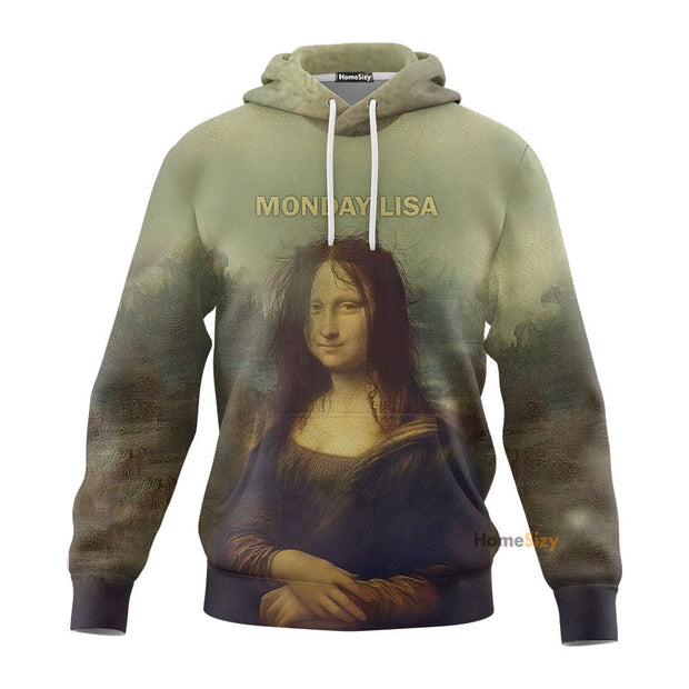 Mona Lisa Custom Hoodie QT205090Hf
