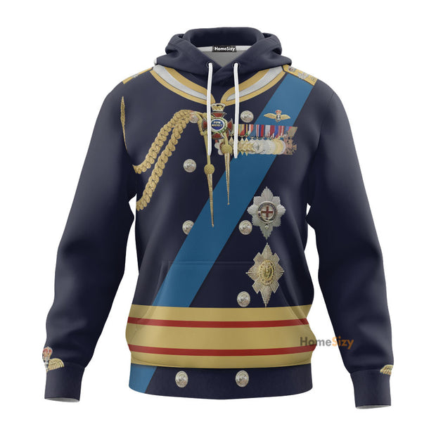3D Duke of Edinburgh Uniform Custom Cosplay Costume Tshirt Hoodie QT206026