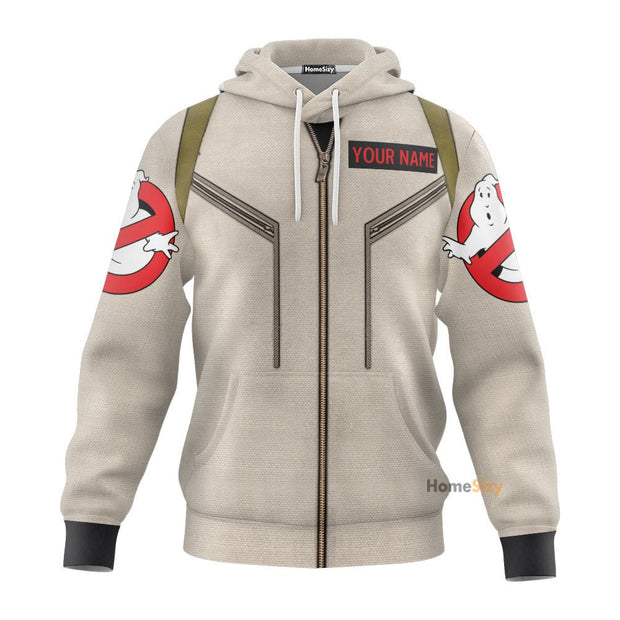 Personalized Custom Name 3D Ghostbusters Venkman Hero Tshirt Hoodie QT307075