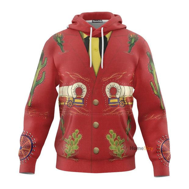 Porter Wagoner Custom Cosplay Costume Hoodie 3D QT210739Hf
