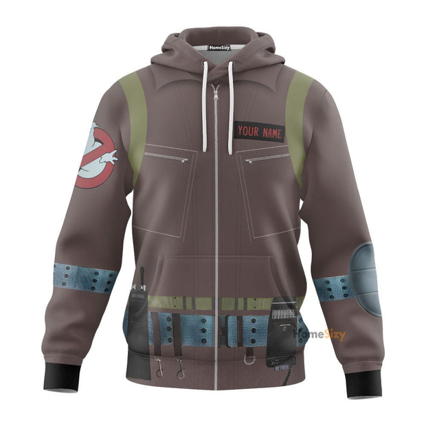 3D Personalized Custom Name Ghostbuster 1984 Suit Dark - Cosplay Costume Hoodie QT309068