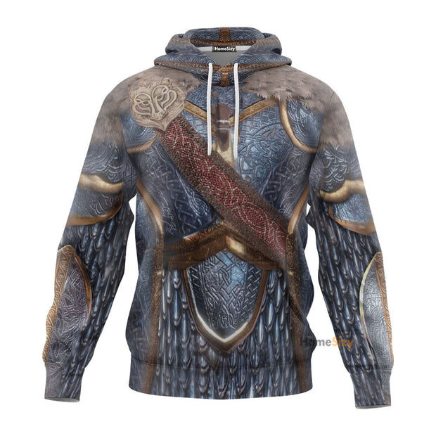 Viking Mithril Armor - All Over Hoodie 131 QT209250Hf