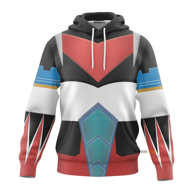 3D Anime UFO RoZKt Grendizer Force Five Goldrake Custom Cosplay Costume Hoodie QT209456Hg