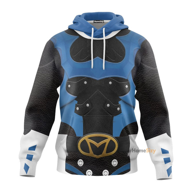 3D Psycho Rangers ZKue Custom Cosplay Costume Hoodie QT301322Hg