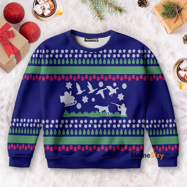Hunting Duck - Christmas Gift For Adults - 3D Ugly Christmas Sweater QT309132