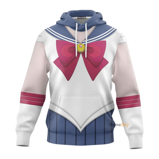 3D Sailor Moon Custom Cosplay Costume Tshirt Hoodie QT210641Hf