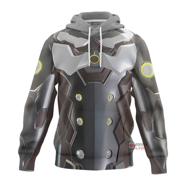 3D Genji Overwatch Custom Cosplay Costume Tshirt Hoodie QT209448Hf