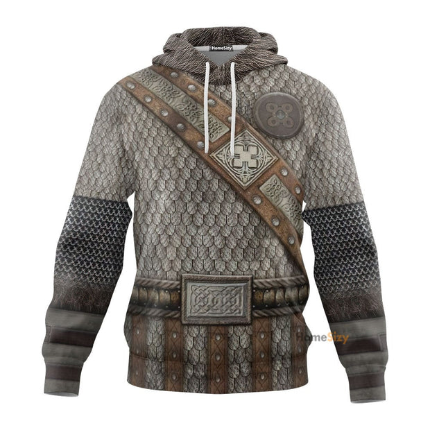 Viking Armor Custom Cosplay Costume Hoodie QT210624Hg