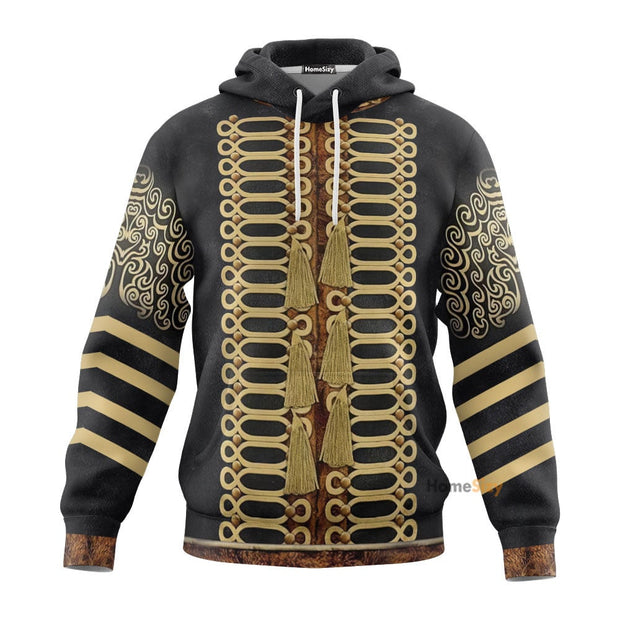 Jimi Hendrix outfit Custom Cosplay Costume Tshirt Zip Hoodie Sweatshirt QT209107Hf