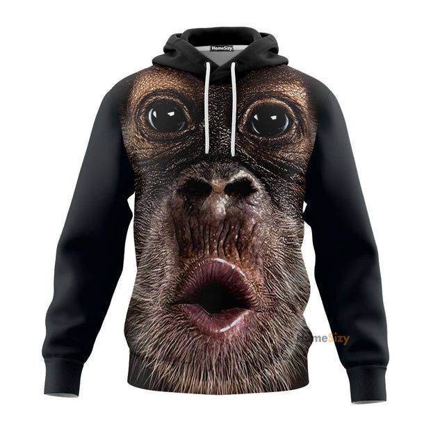 monkey Custom Cosplay Costume Tshirt Zip Hoodie Sweatshirt QT209397Hc