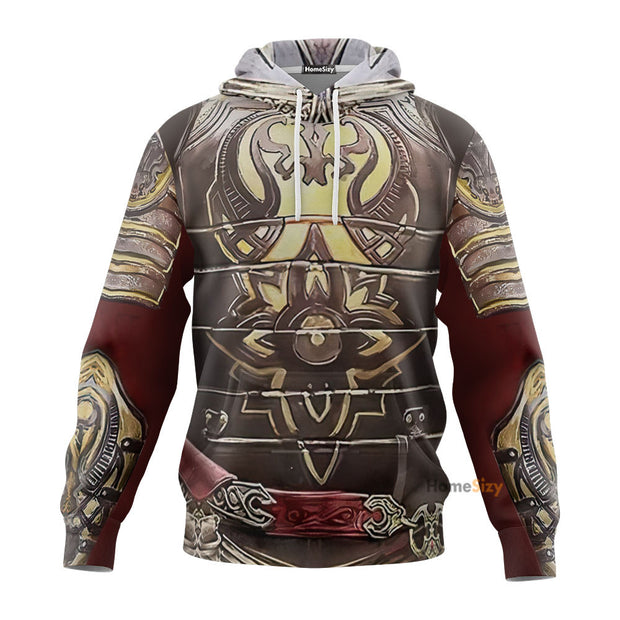 King Theoden Custom Cosplay Costume Tshirt Zip Hoodie Sweatshirt QT301082Hf
