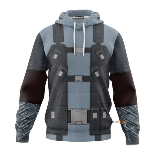 Solid Snake Metal Gear Custom Cosplay Costume Hoodie Tshirt QT206178