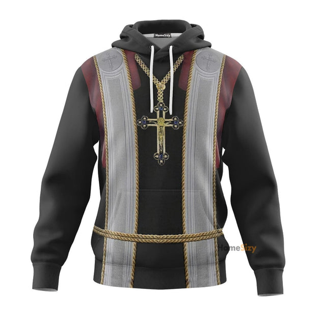 Priest Custom Cosplay Costume Tshirt Hoodie QT302049