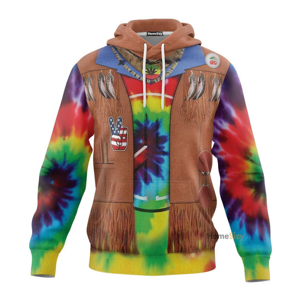 Hippie Custom Cosplay Costume Tshirt Hoodie Sweatshirt QT208555Tf