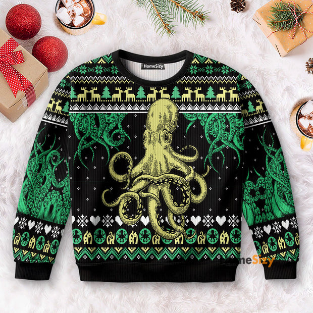 Octopus Cool - Christmas Gift For Adults - Ugly Christmas Sweater PN112839