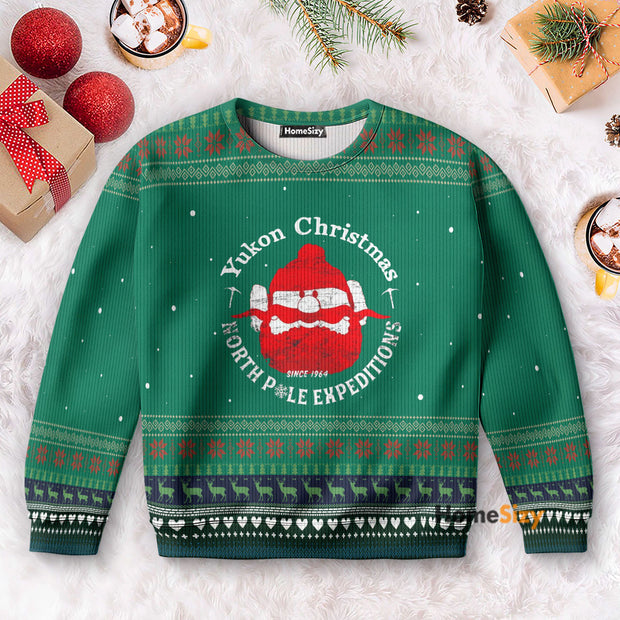 Yukon - Christmas Gift For Adults - 3D Ugly Christmas Sweater QT309433