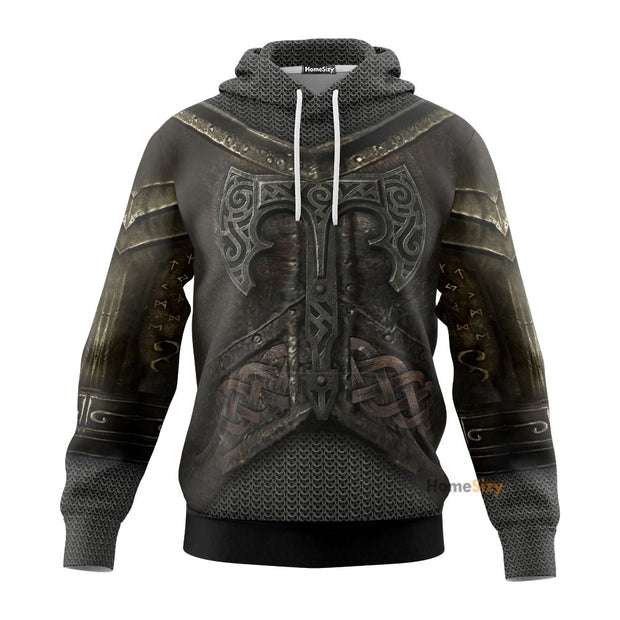 Viking Armor - 3D Hoodie QT304013