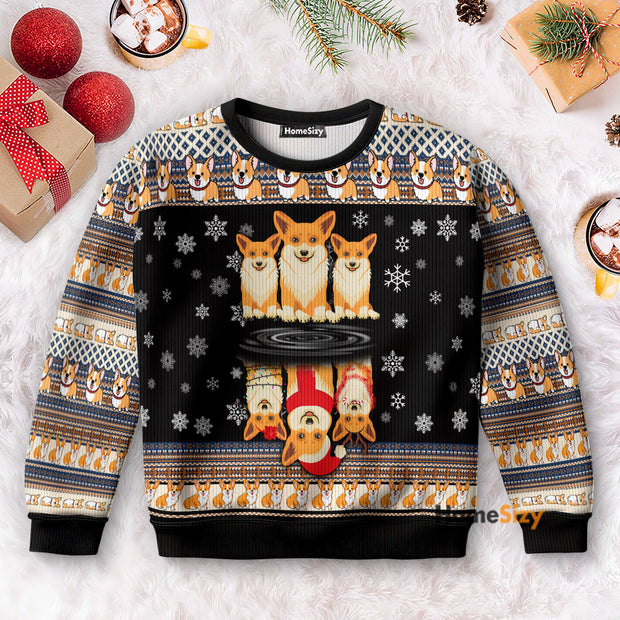 Pembroke Welsh Corgi - Christmas Gift For Dog Lovers - 3D Ugly Christmas Sweater
