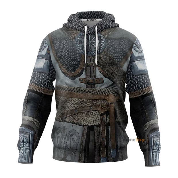 Vikings Armor - Cosplay Costume 3D Hoodie QT209249