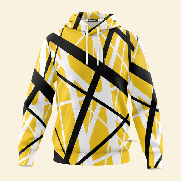 3D Yellow Frankenstrat Strings Custom Cosplay Costume Hoodie