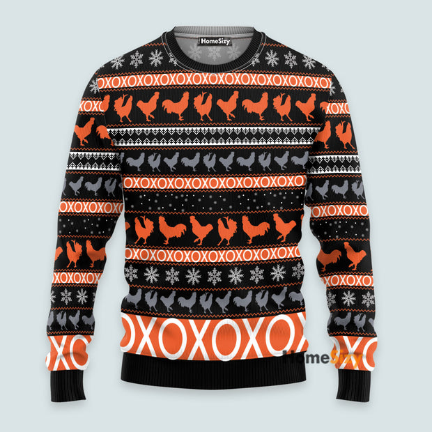 Chicken Merry Christmas - Funny Christmas Gift - 3D Ugly Christmas Sweater