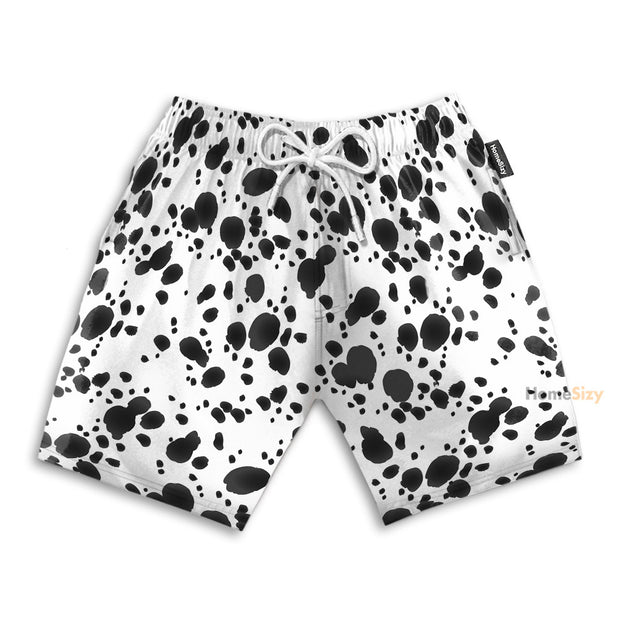Dalmatian Funny Cosplay Costume - Beach Shorts