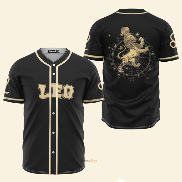 Leo Golden Zodiac - Baseball Jersey