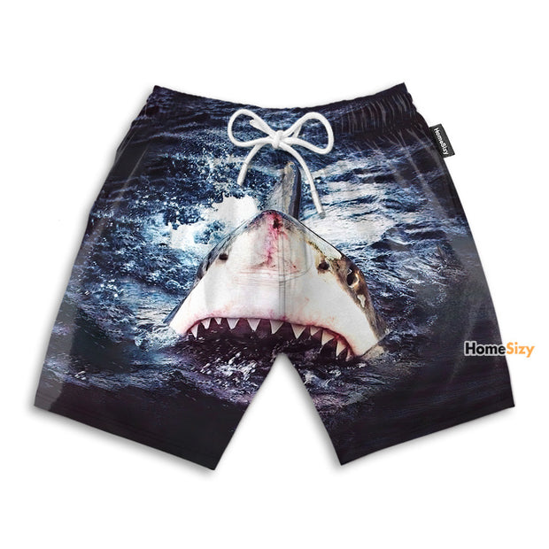 Shark Big Jaws - Beach Shorts