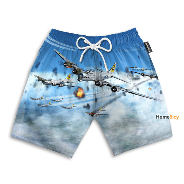 Boeing B-17 Flying Fortress - Beach Shorts