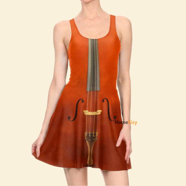 Cello Costume Cosplay - Skater Dress