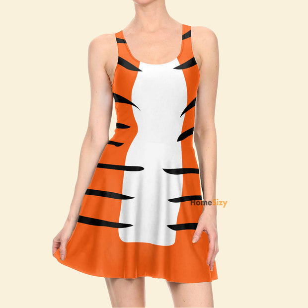Magic Carpet Pet Tiger Cosplay Costume - Skater Dress